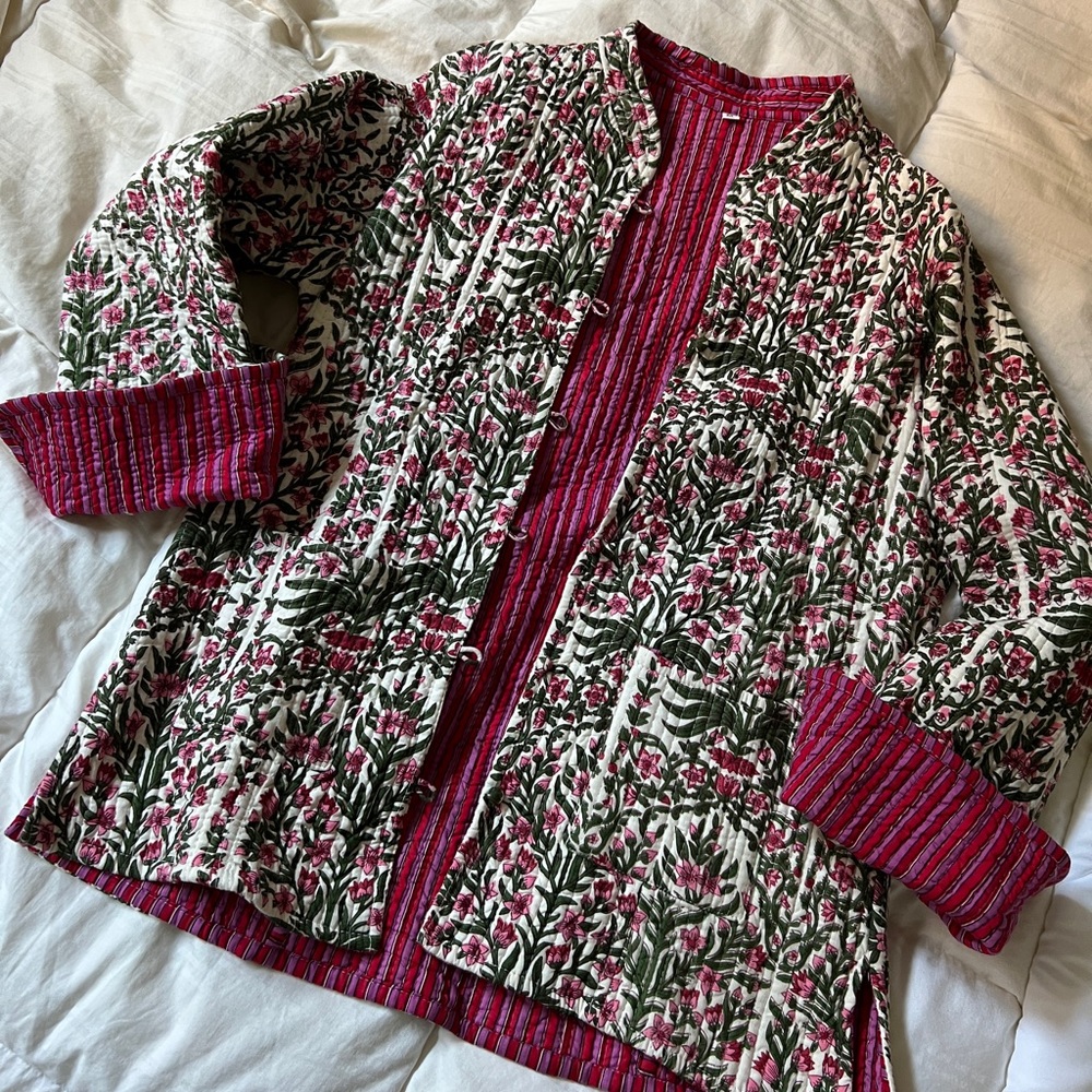 SOLD XXXX VIRAL Notting Hill Quilted Jacket